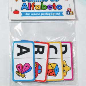 Dominó Alfabeto - @amorfeitoarte